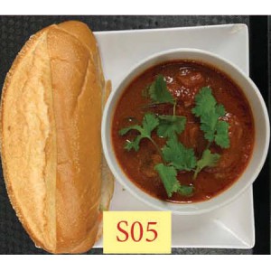S05. XIU MAI SANDWICH (With SIDE of SOUP or POP) – BÁNH MÌ XÍU MẠI
