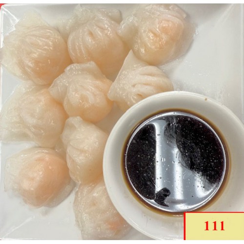 111. HÁ CẢO TÔM (10 PC) SHRIMP DUMPLING(15 MUNITES)